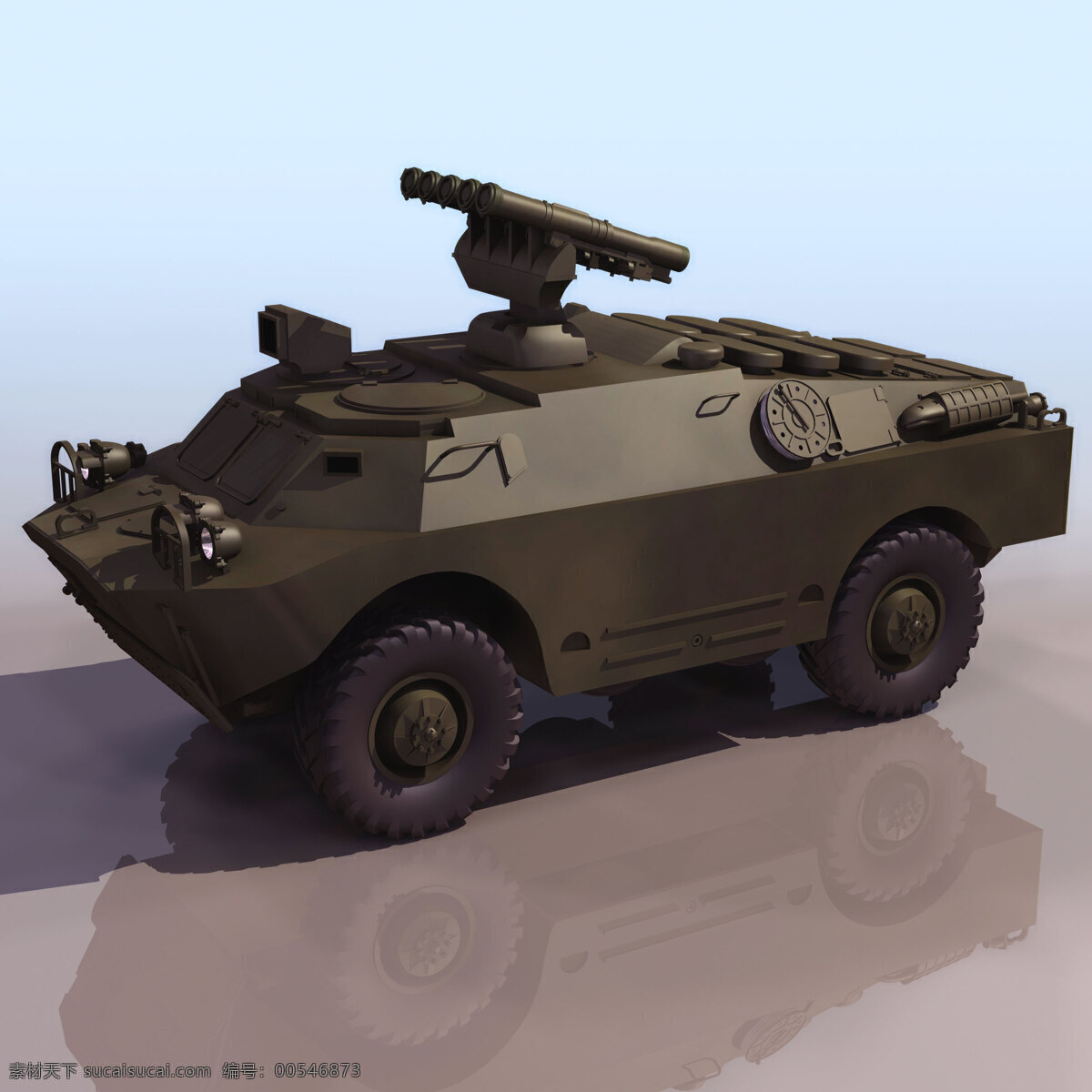 3d模型图库 军事 武器装备 装甲车 3d作品 3d设计