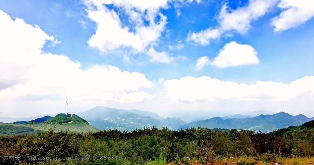 横冲 国际 滑雪场 襄阳 旅游 山水风景 蓝天白云 旅游摄影 自然风景