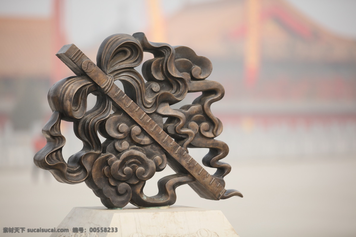 鎮(zhèn)海神鞭 趙公明 財神廟 古器 雕塑 建筑園林