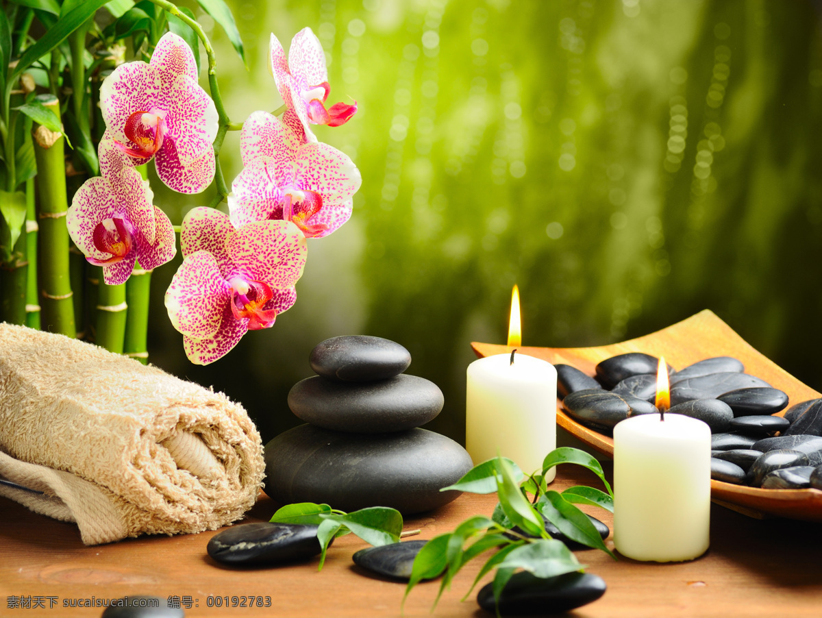 蠟燭 鵝卵石 花朵 鮮花 毛巾 spa浴鹽 spa用品 spa水療 spa 美容 養(yǎng)生 其他類別 生活百科