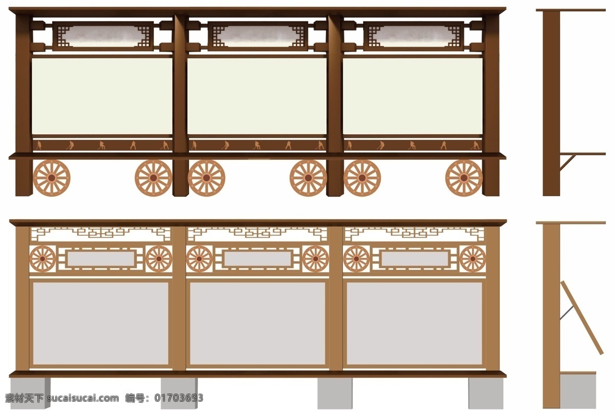公園 涼亭 座椅 宣傳欄 復(fù)古 木質(zhì) 傳統(tǒng)文化 防腐木 木色 木板 馬車 轱轆 曲棍球 文化 民族特色 分層