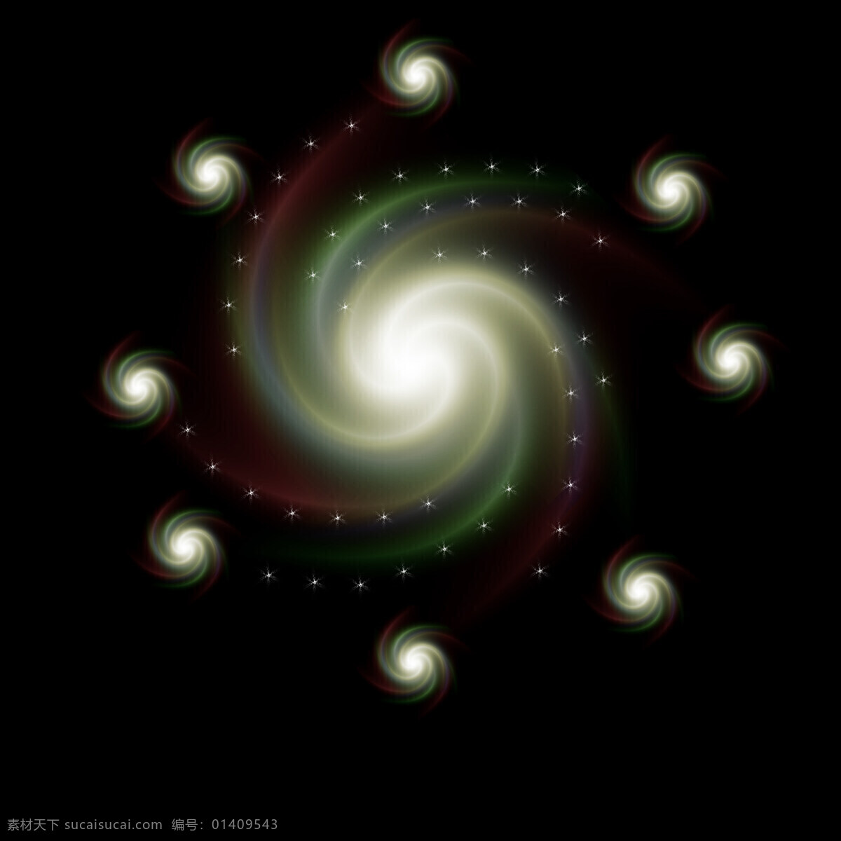 旋轉(zhuǎn) 星云 之一 副本 底紋邊框
