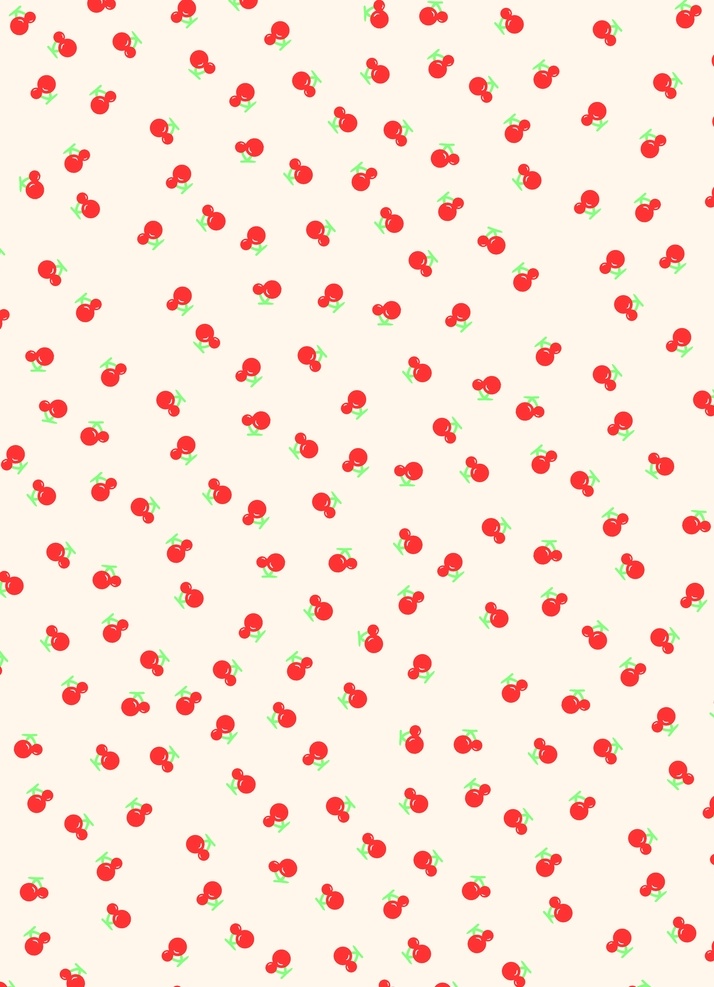 樱桃图片 樱桃 数码 印花 纯色 矢量
