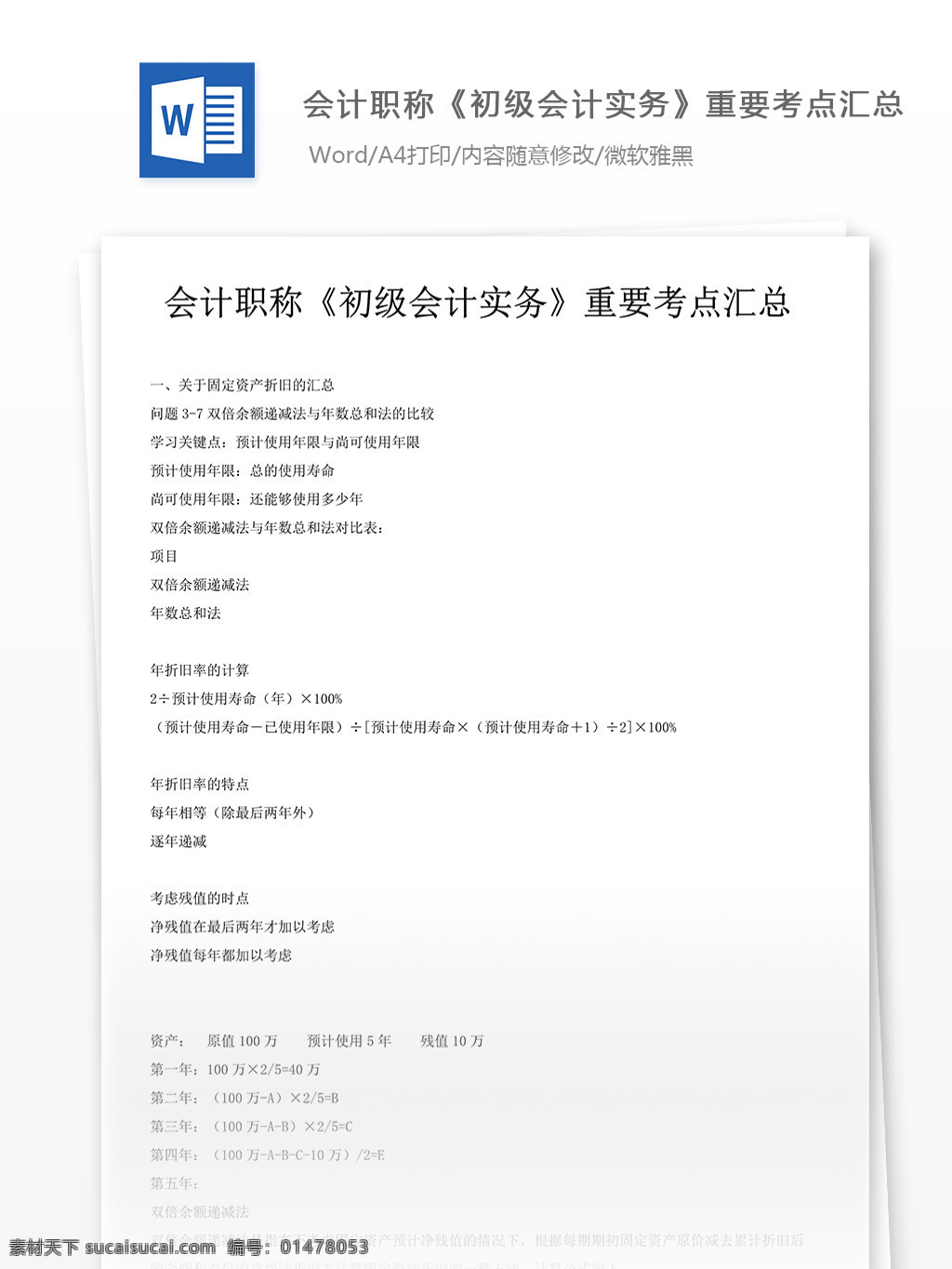 會計職稱 初級 會計實務(wù) 重要 考點 匯總 初級會計實務(wù) 初級會計 會從考試 會計考試 會計試題 試題庫 會計知識 會計 從業(yè)資格 歷年真題 會從真題 會計真題