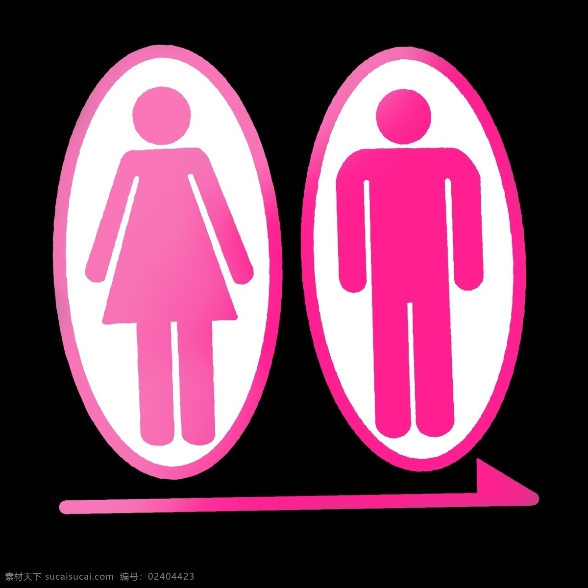 紅色 衛(wèi)生間 專用 圖標(biāo) 暖色 引路人 指向 方向 箭頭 男生 女生 公共 設(shè)施 矢量圖 簡潔 卡通 公共場所 圖案