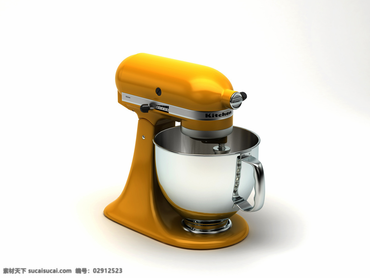 黄色 搅拌器 电动 打蛋器 厨房 家电 生活用品 生活百科