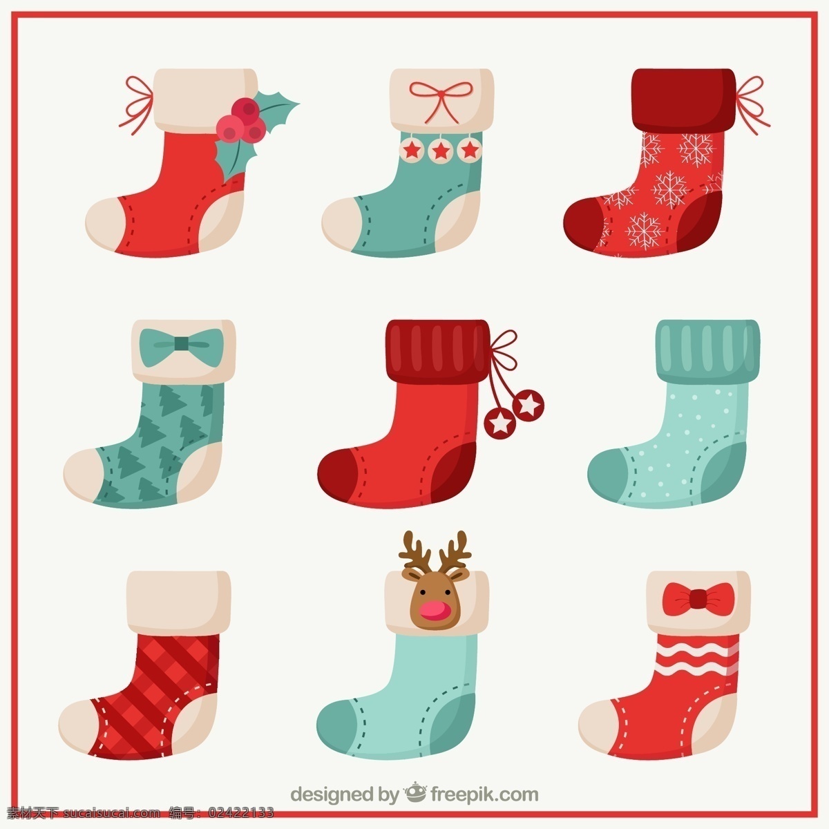 漂亮 圣诞 袜子 收藏 圣诞节 圣诞快乐 冬天 庆典 节日 服装 节日快乐 可爱的袜子 季节 快乐 十二月 好 收集 白色