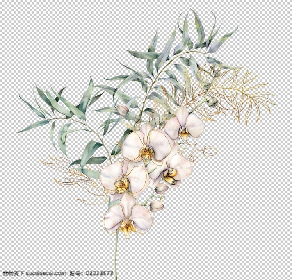 植物 花朵 装饰 图案 欧式植物 植物花朵 树枝 花卉 树叶 图谱 装饰图案 简笔画 花边花圈