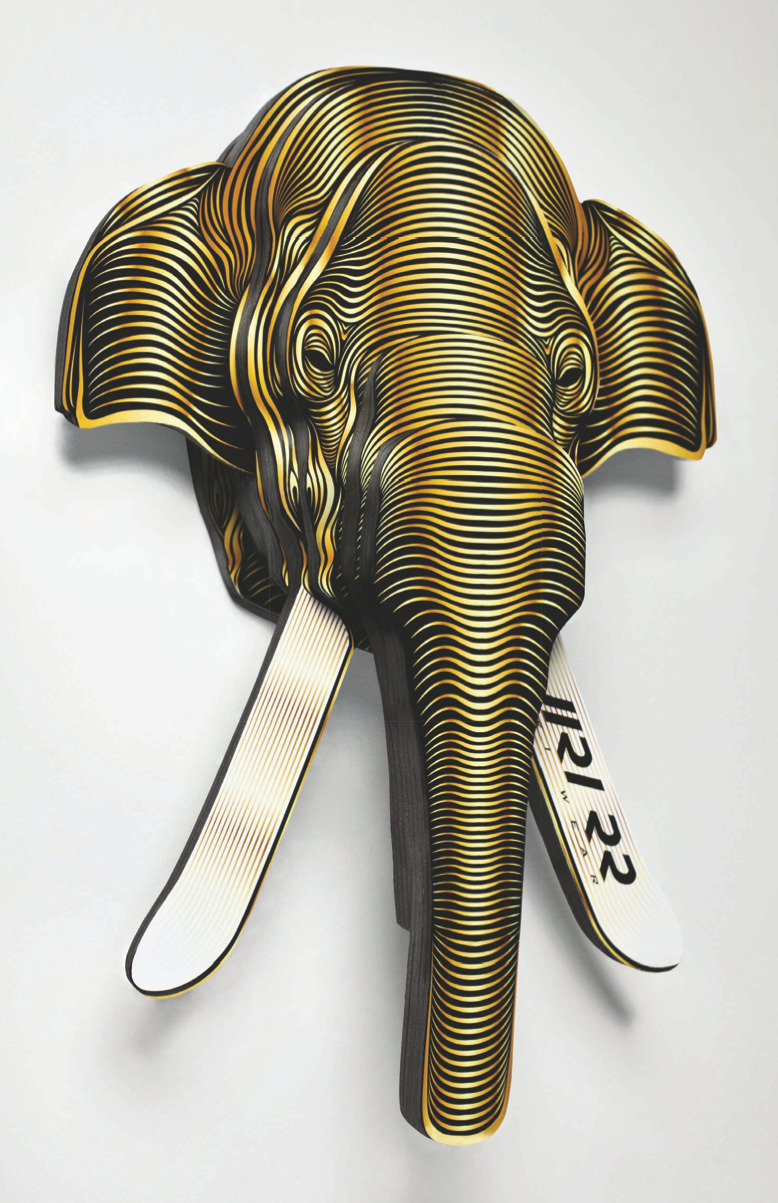 抽象 大象 线条 动物 手绘 文化艺术 绘画书法