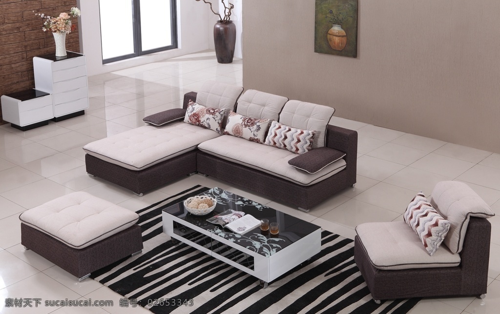 沙发组合图片 沙发 家具 布艺沙发 客厅 客厅实拍 现代效果图