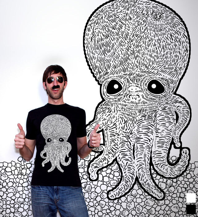 位图免费下载 cg插画 动物 服装图案 色彩 位图 章鱼 面料图库 服装设计 图案花型