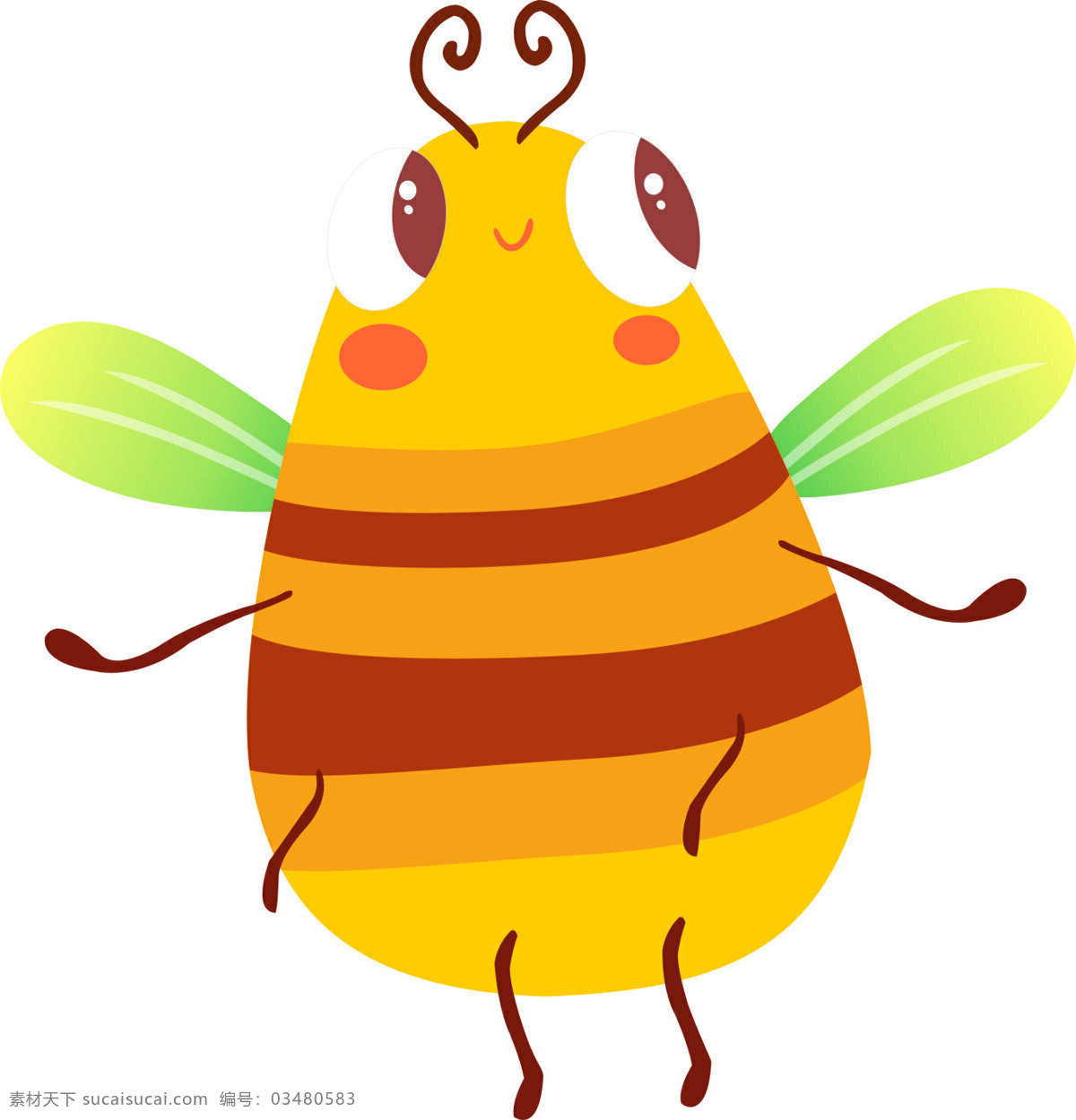 小蜜蜂图片 蜜蜂 卡通 可爱 黄色 小蜜蜂 好图共享 动漫动画 动漫人物