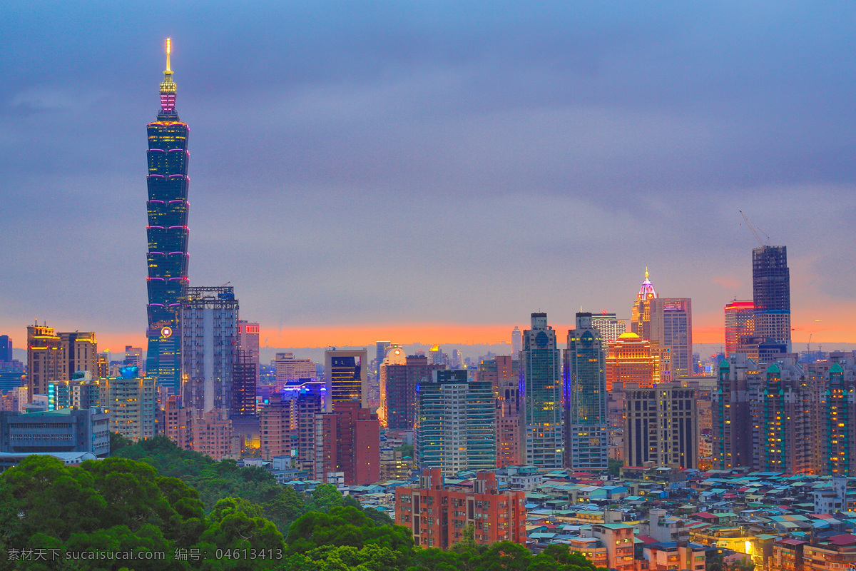 台湾景观 台湾 台湾旅游 台湾风景 台北 台北101 101大厦 地标 城市 会议 鸟瞰图 自然景观 建筑景观