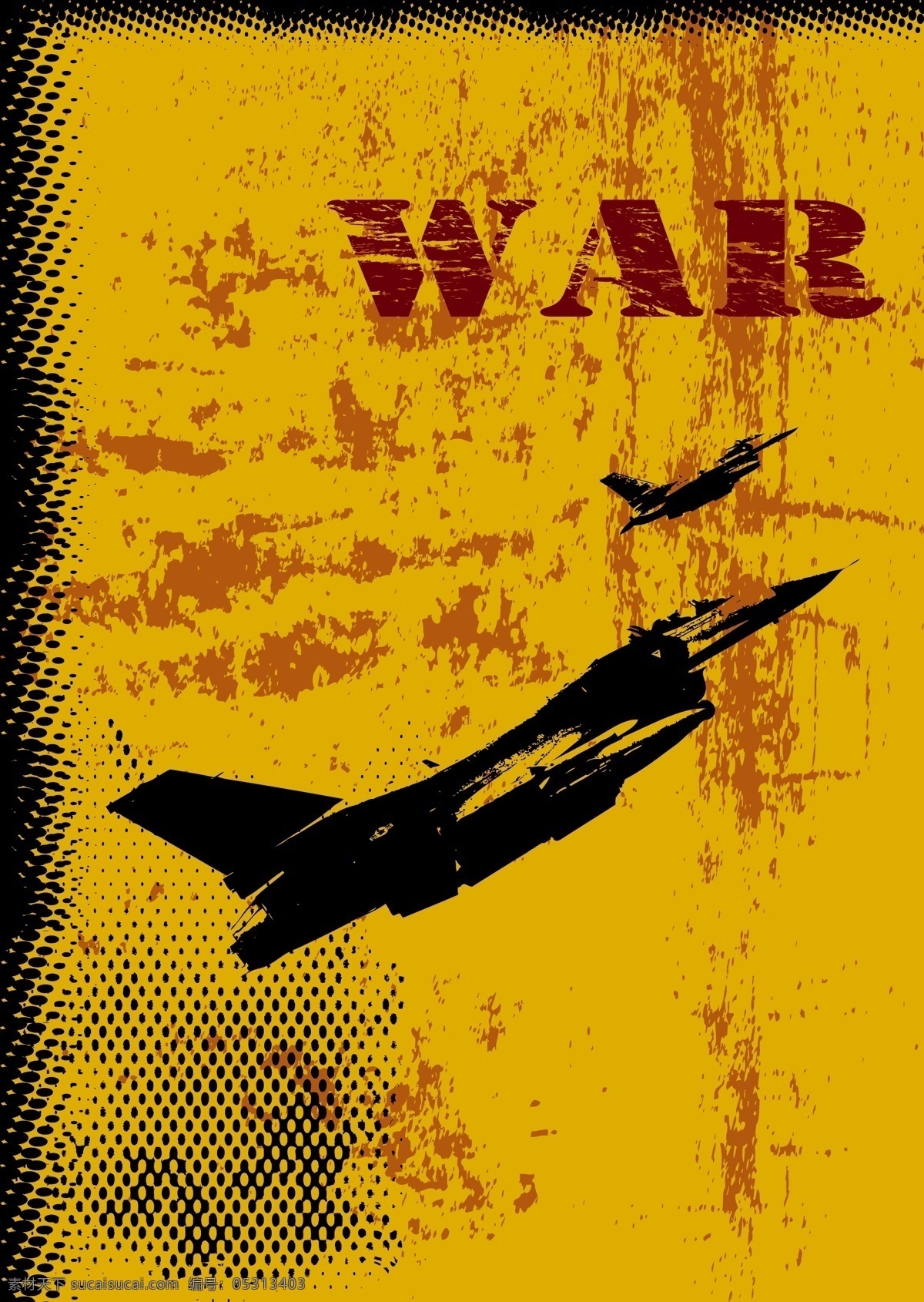 战争 题材 矢量 矢量飞机 战斗机 交通工具 复古风格 网纹 高清图片