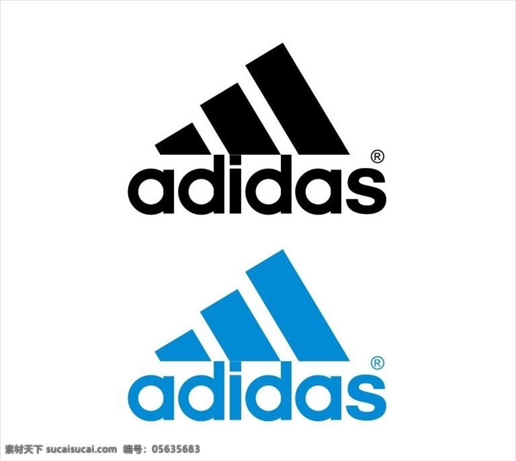 阿迪达斯标志 阿迪达斯 阿迪 adidas logo 标识 标志图标 企业 标志