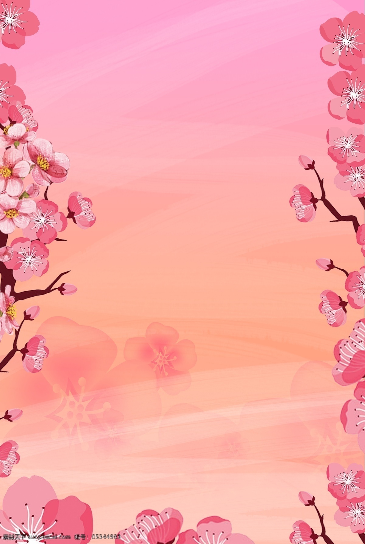 唯美 桃花 环绕 背景 桃花节 春天 春季 清新 春季上新 桃花树 十里桃花 花瓣