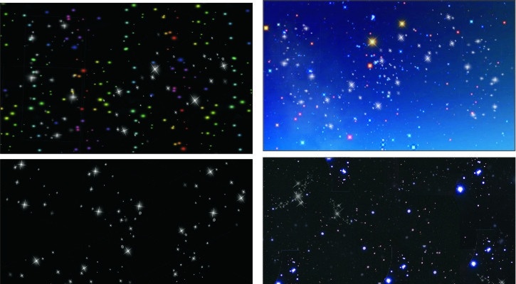 閃光點 背景索材 星星 五彩星 星光 自然風景 自然景觀 矢量