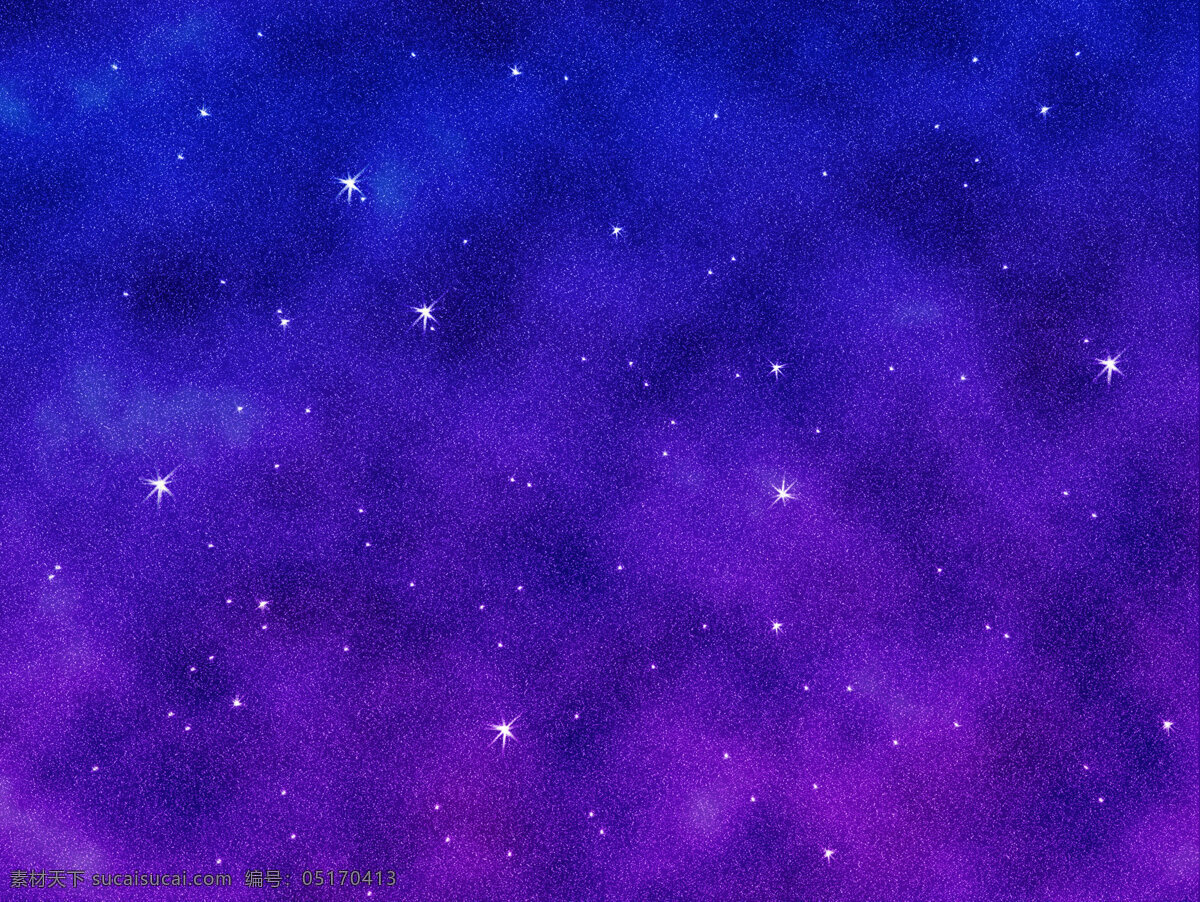 浪漫梦幻星空 梦幻 蓝色 紫色 星空 壁纸 背景 星星 浪费 底纹边框 背景底纹