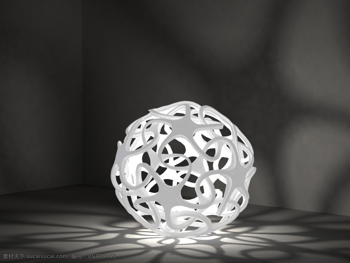 星 数学 艺术 dizingof 球 星星 3d模型素材 家具模型