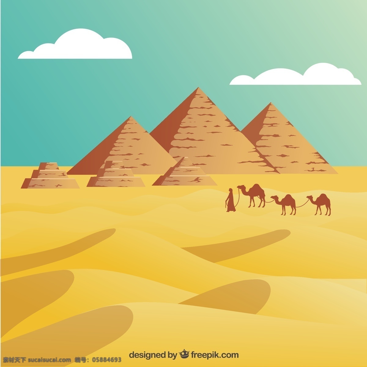 埃及 沙漠 金字塔 自然 景观 沙 文化 上帝 古 绿洲 狮身人面像 黄色