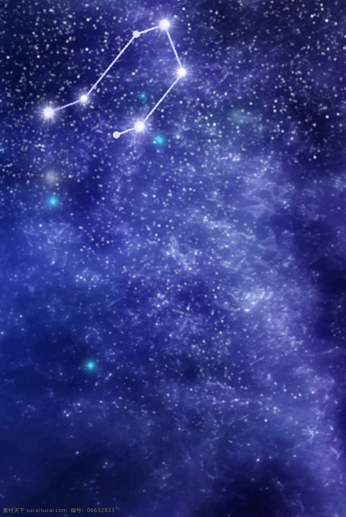 简约 梦幻 十二星座 天秤座 星空 背景 唯美 星座 光效 文艺 星座符号