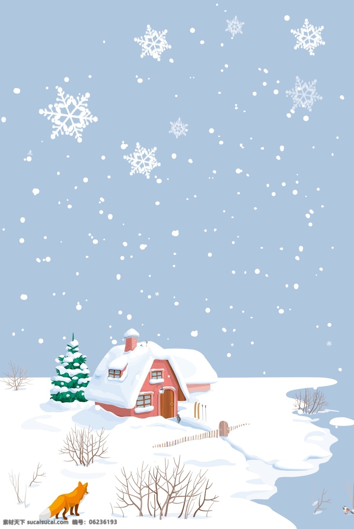 白雪皚皚 下雪 景色 冰天雪地 雪 雪景 節(jié)氣 簡約 大寒 二十四節(jié)氣 冬季 雪天