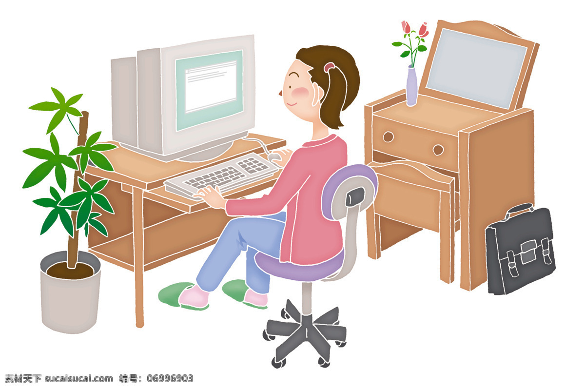 插畫人物 插畫 辦公插畫 白領插畫 辦公室插畫 工作插畫 動漫動畫 動漫人物