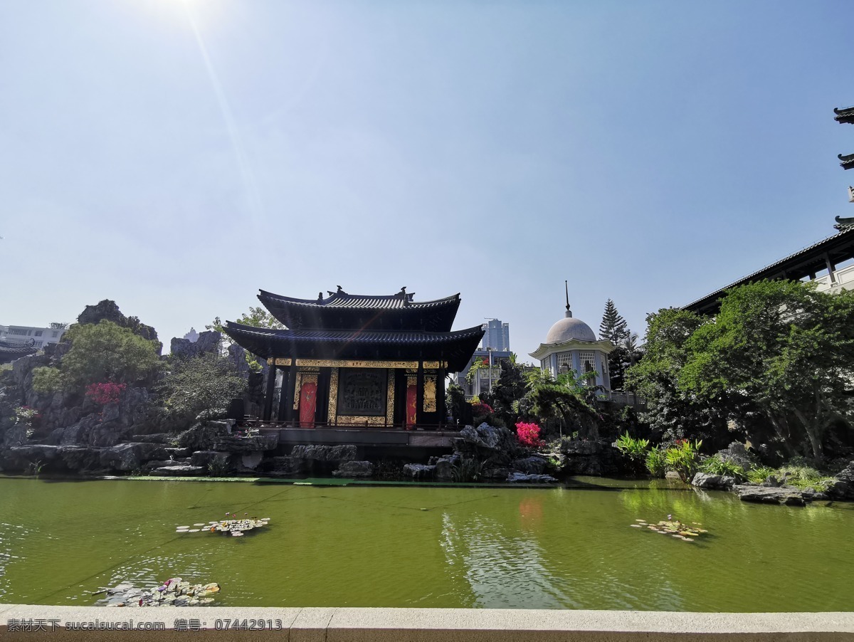粵劇博物館 廣州 粵劇 博物館 庭院 景點(diǎn) 隨拍 建筑 歷史 建筑園林 園林建筑