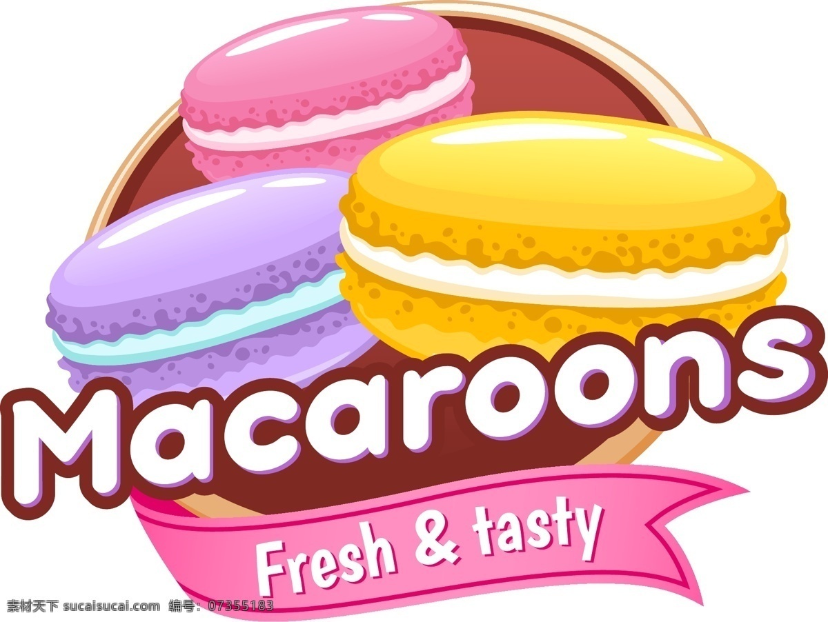 蛋糕糖果标签 蛋糕 糖果 甜品 甜食 食品 矢量 标签 彩色 食品蔬菜水果 标志图标 其他图标