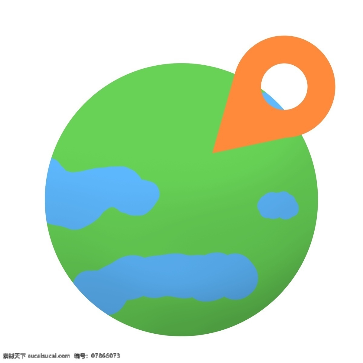 地球地图定位 图标 数据 关键点 矢量图 ai格式 扁平设计 icon 图案 创意 地图 地球