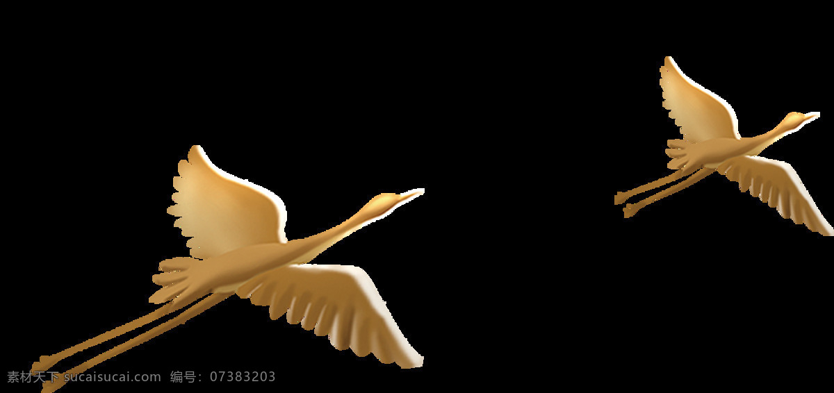 中式 元素 鳥