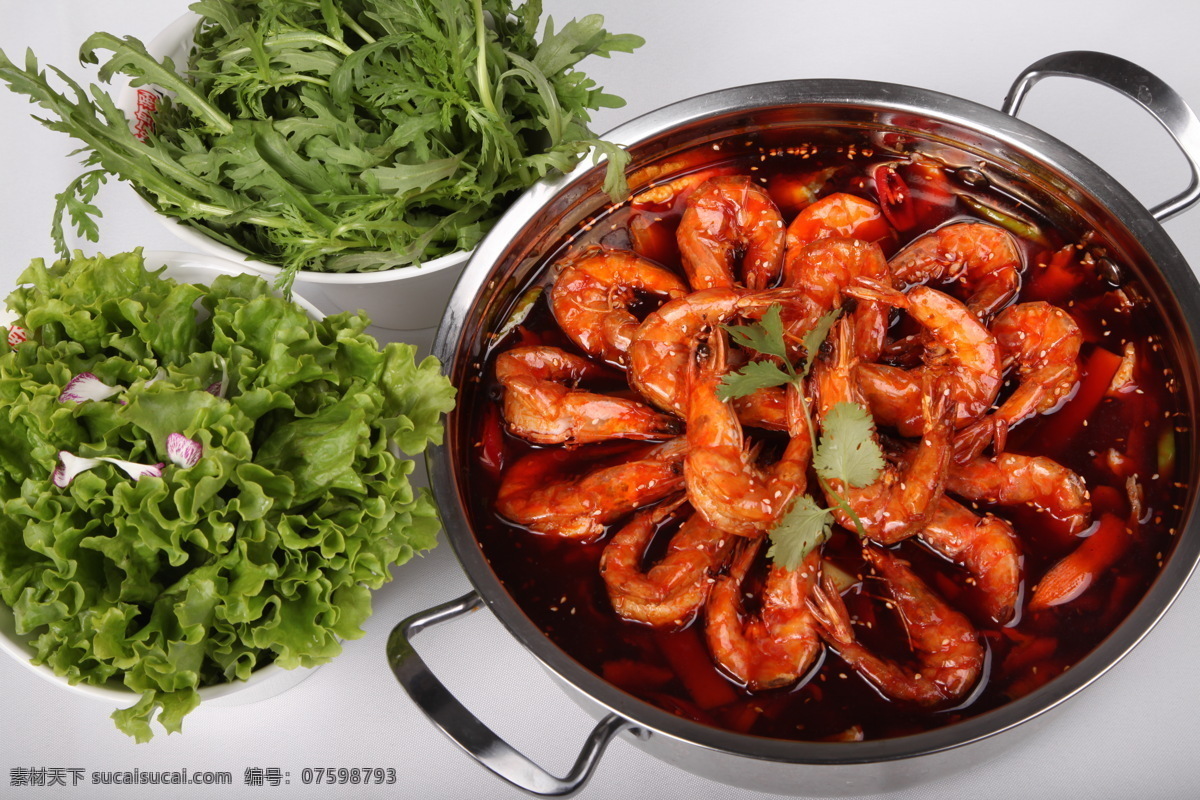 蝦火鍋 蝦 火鍋 火鍋蝦 香辣蝦 香辣 餐飲美食 傳統(tǒng)美食