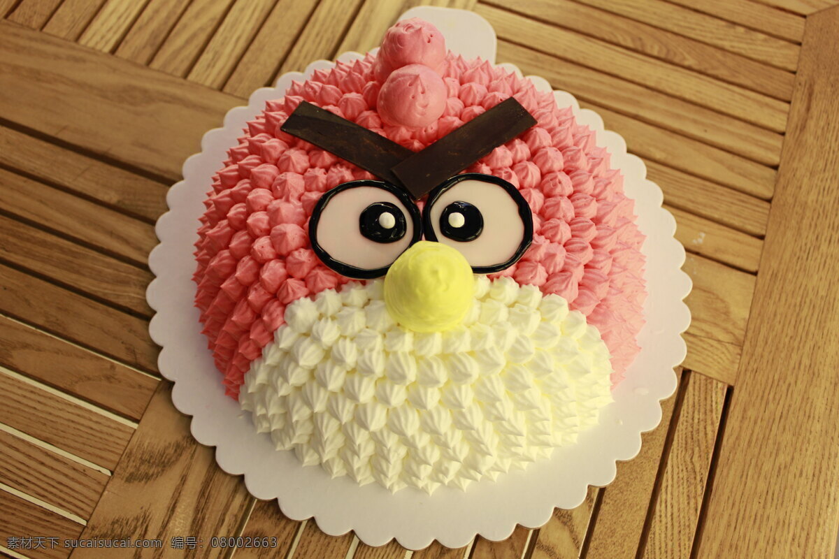 愤怒小鸟 蛋糕 愤怒的小鸟 冰激凌 奶油 美食 甜品 面包 可爱 卡通蛋糕 生日蛋糕 西餐美食 餐饮美食