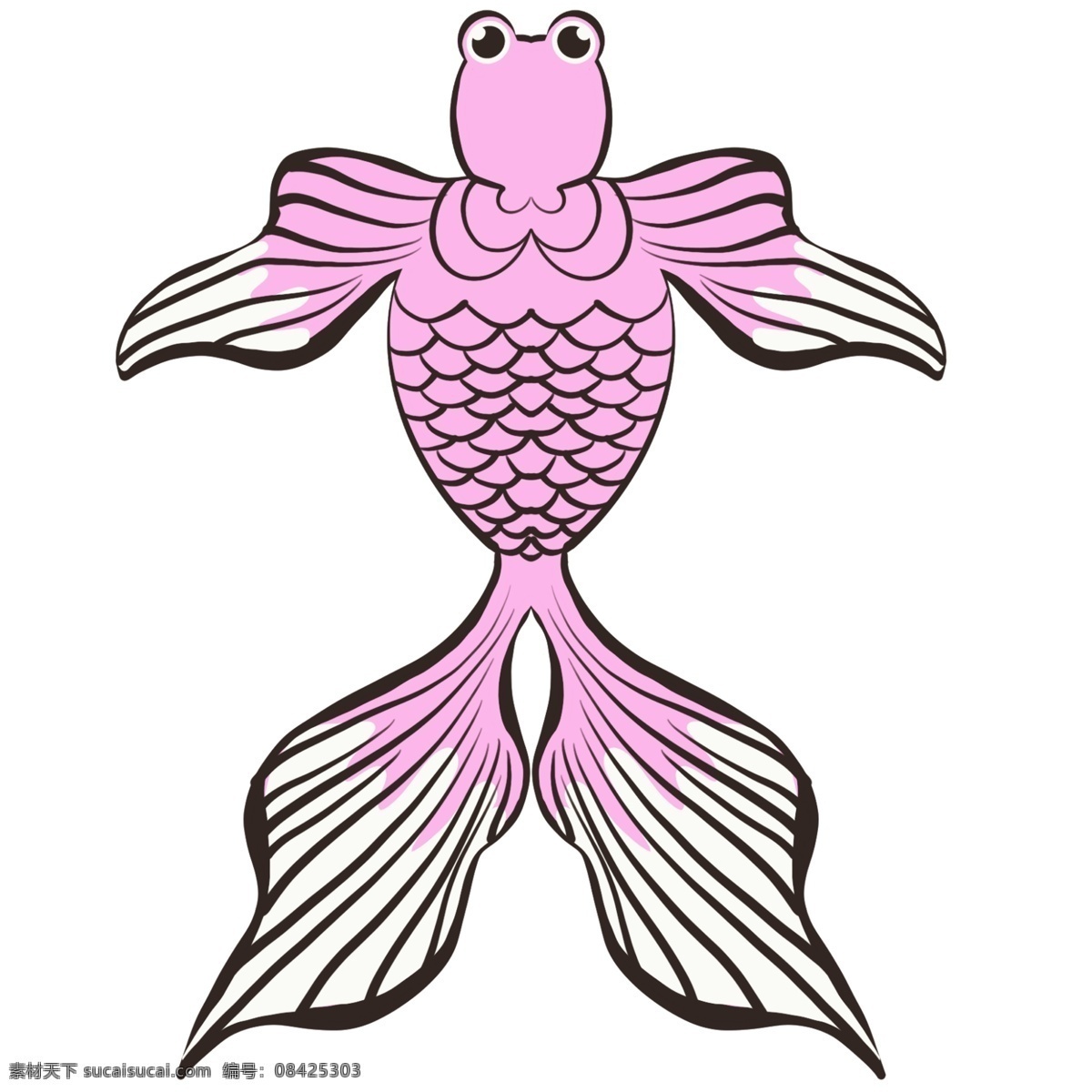 漂亮 小鱼 风筝 插图 春季活动 紫色小鱼 图案设计 飞翔小鱼风筝 小鱼插画 漂亮的小鱼 动物设计