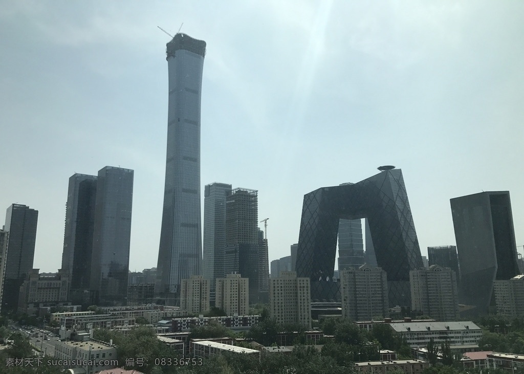 北京 中国 尊 央视 大 裤衩 中国尊 大楼 大裤衩 旅游摄影 国内旅游