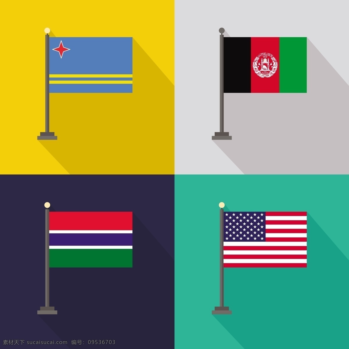 阿鲁巴 阿富汗 冈比亚 美国 国旗 世界国旗 国家 国际 爱国 团结 民族 美国美国 爱国主义 黄色