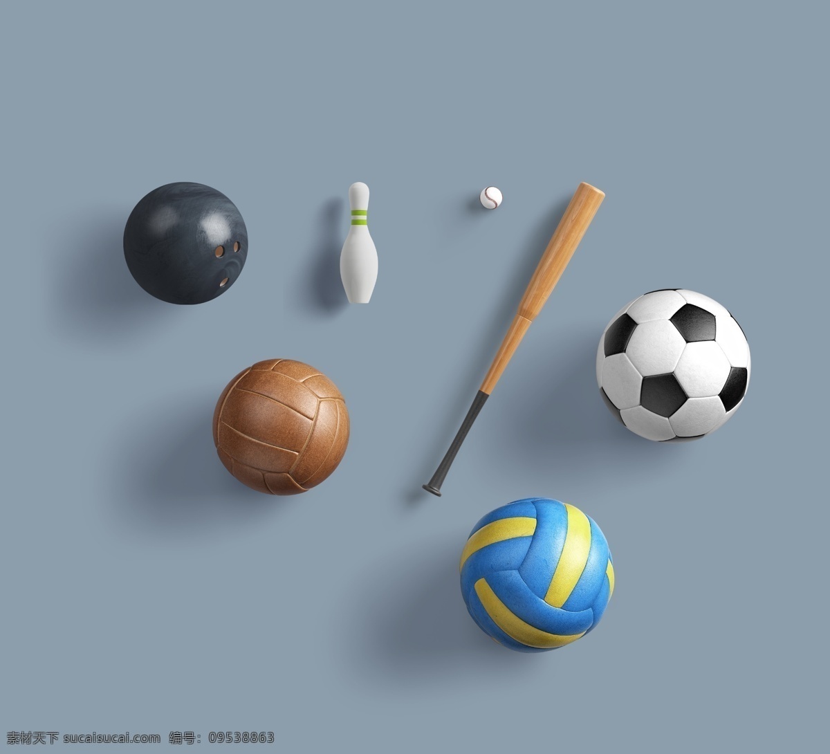 运动 球类 3d 图 玩偶 风格 篮球 足球 棒球 立体 玩偶风格 定格动画 立体图
