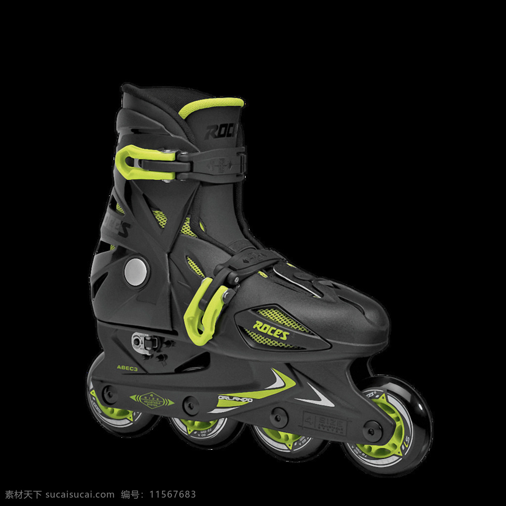 四轮 黑绿 溜冰鞋 免 抠 透明 黑绿溜冰鞋 海报 滑冰鞋 滑冰 鞋 滑冰鞋素材
