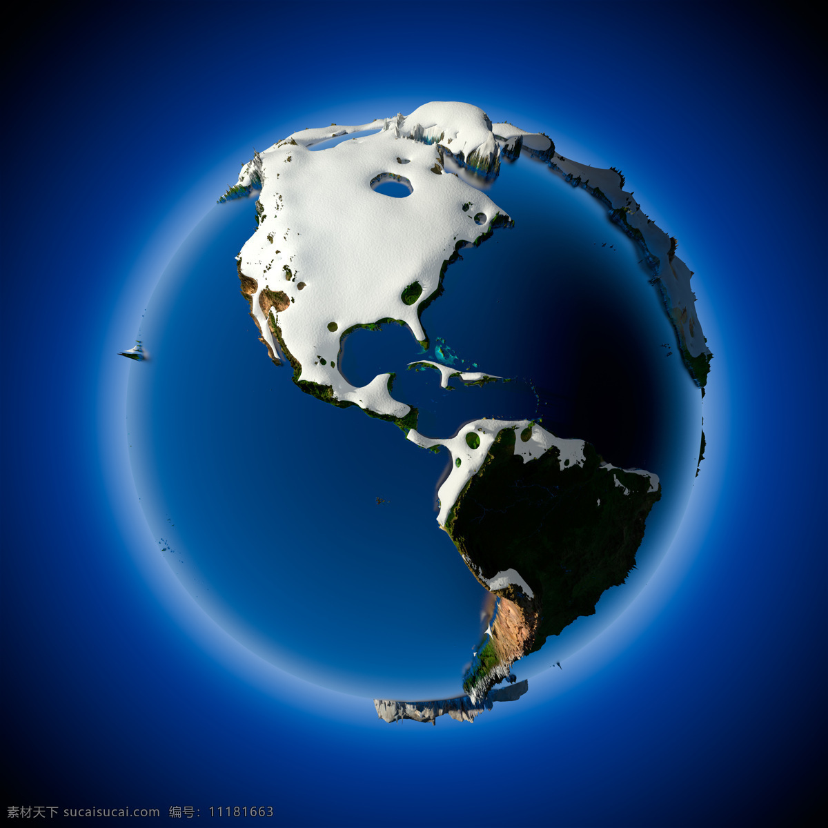 积雪 覆盖 北美洲 地球 积雪覆盖 冬天 大陆 星球 地球图片 环境家居