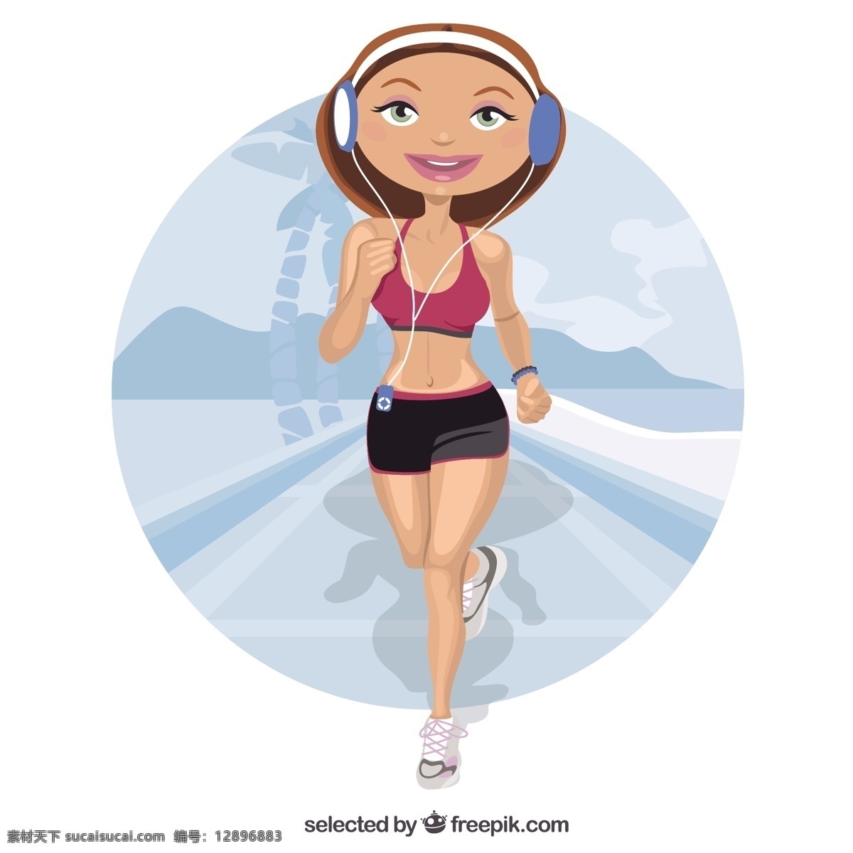 女人 慢跑 性格 运动 健身 女性 跑步 心脏 锻炼 白色