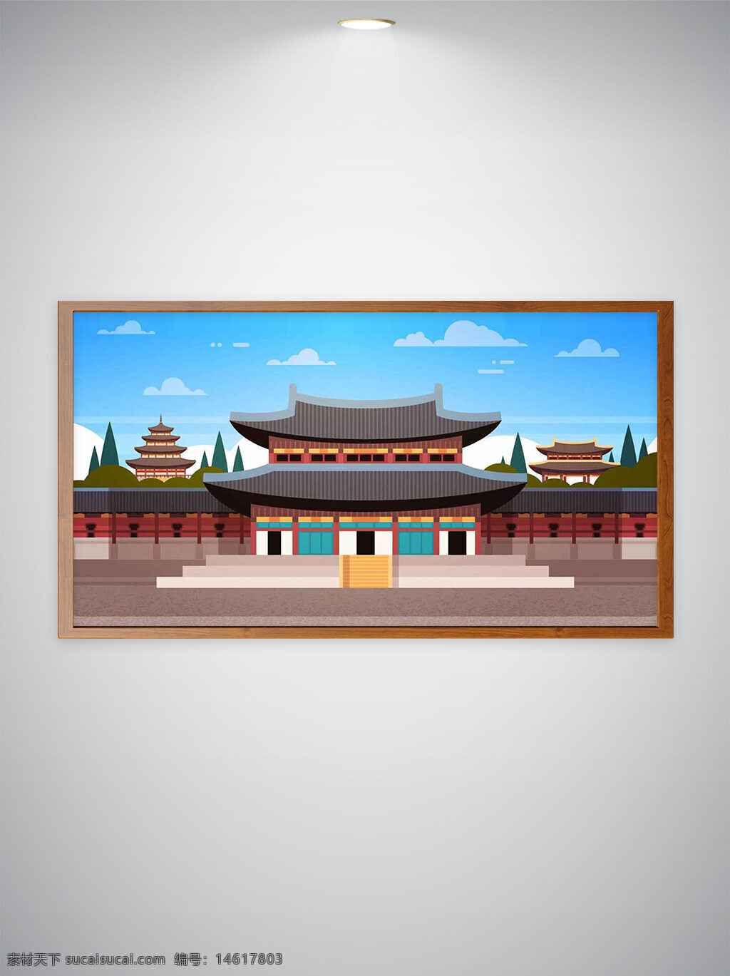 中式風(fēng)格 插畫(huà)風(fēng)格 古典建筑 傳統(tǒng)文化 簡(jiǎn)約大氣 寺廟建筑 宮殿風(fēng)光 中國(guó)風(fēng)插畫(huà) 建筑藝術(shù) 古代建筑 園林風(fēng)景 歷史風(fēng)貌 古典美學(xué)