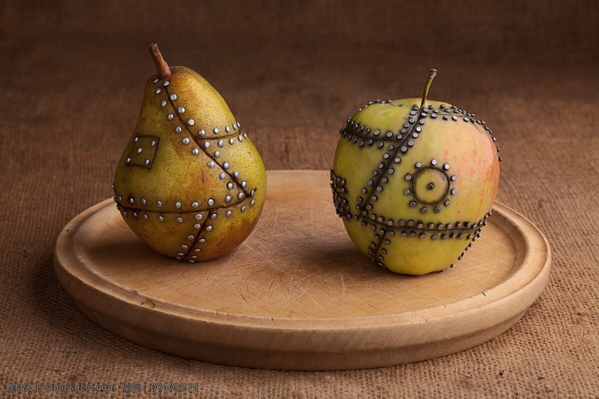 另类水果 水果创意 水果 梨子 苹果 另类