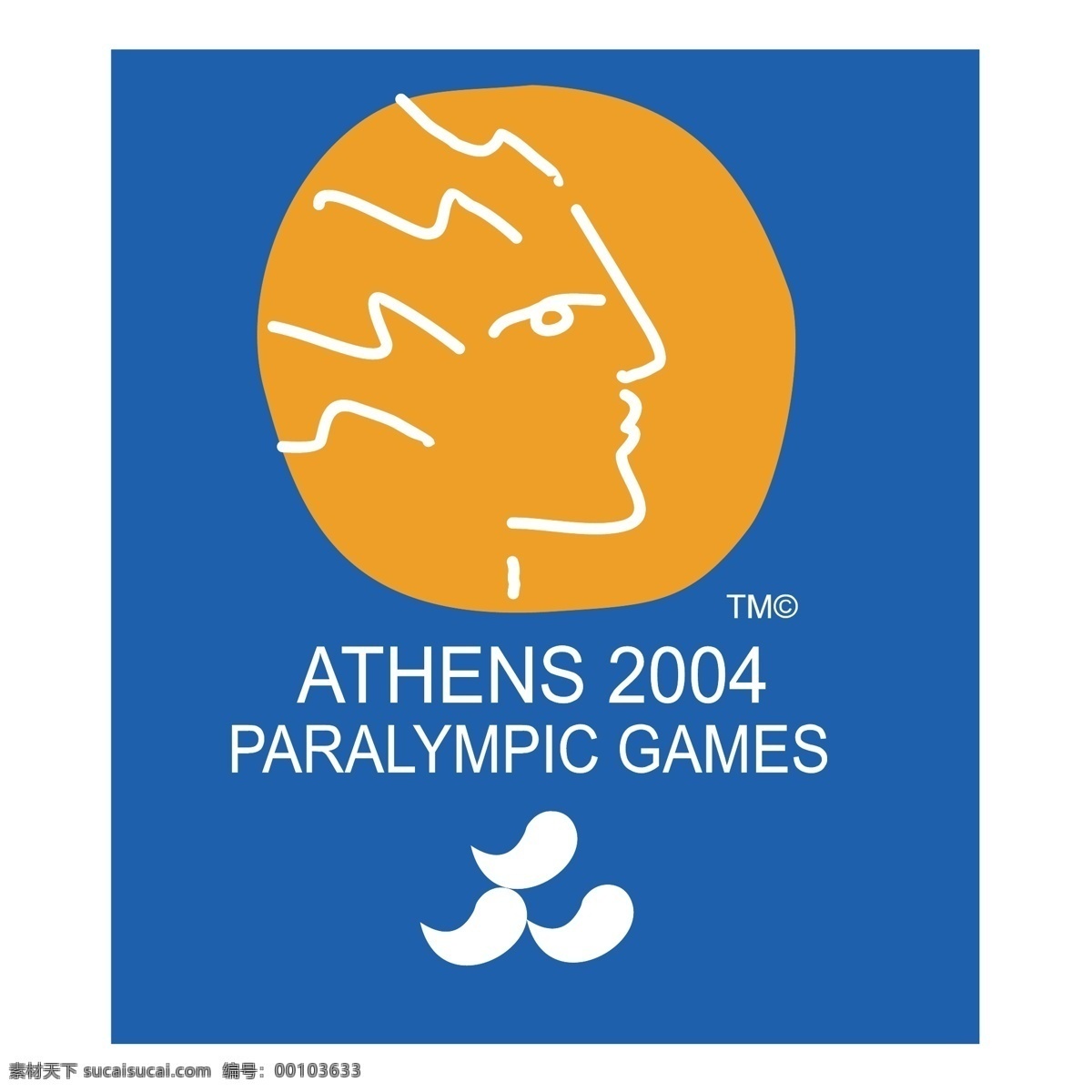 2004 雅典 残奥会 免费 标志 奥运会 自由 psd源文件 logo设计
