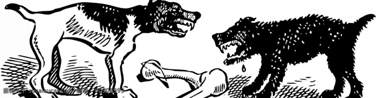 狗 争 骨 矢量 插画 宠物 动物 黑 剪贴画 街道 卡通 皮 破旧 犬 战斗 剪辑 艺术 svg 脏 肮脏 流浪 贫困 生病 白 食品 矢量图 日常生活