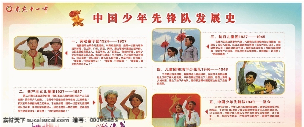 少先队 发展史 展板 少先队发展史 照片展板 照片模板 毕业晚会 学校展板 校园展板 学校展板文化 展板文化 荣誉展板 学校文化 展板设计 展板模板