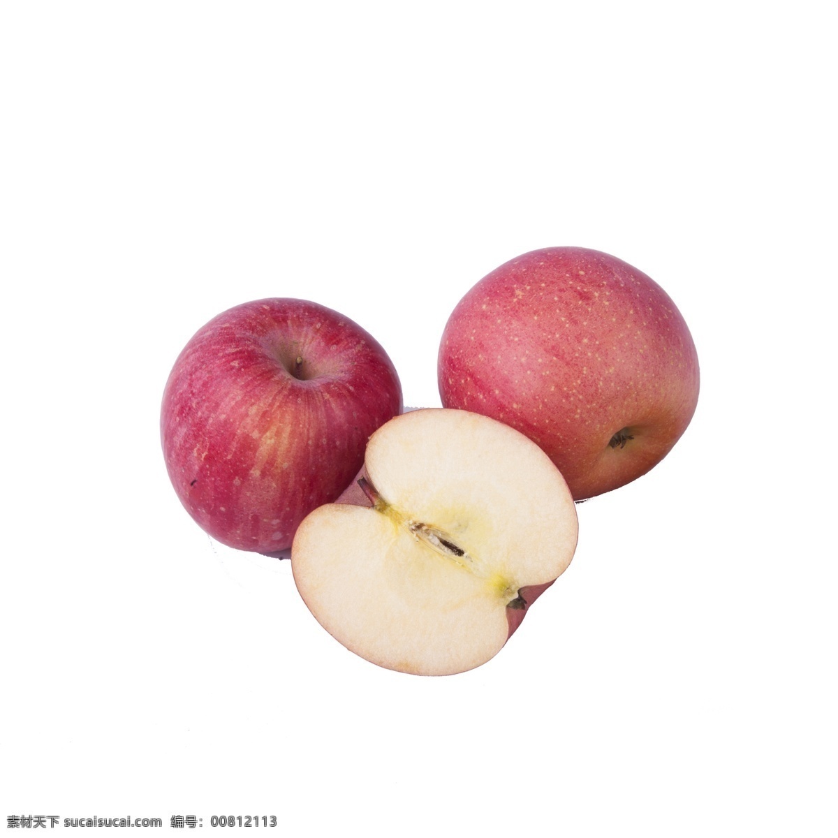 红色 新鲜 水果 免 抠 图 苹果水果 苹果 红通通 美味的苹果 生态水果 植物果实 切开的苹果 红色的苹果 免抠图