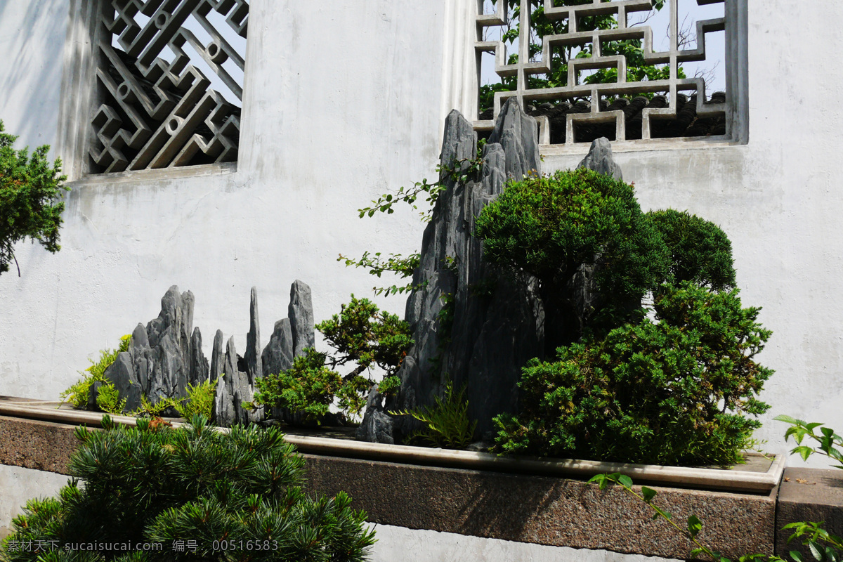 留园免费下载 假山 建筑 园林 盆景 摄影图 园林建筑 家居装饰素材 园林景观设计