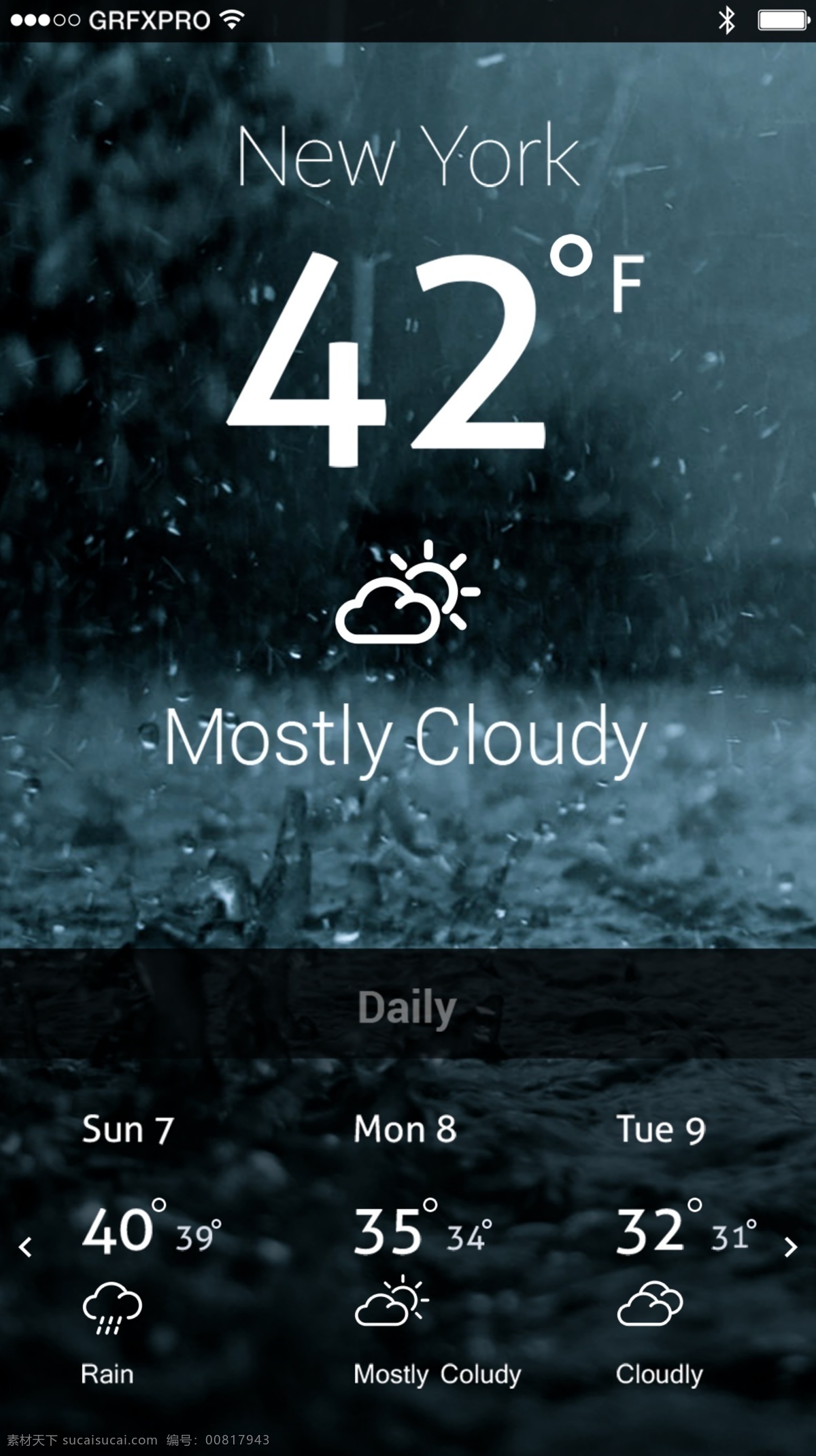天气 控件 界面 app app界面 天气界面 天气设计 天气素材 天气控件界面 手机天气界面 手机界面 控件界面