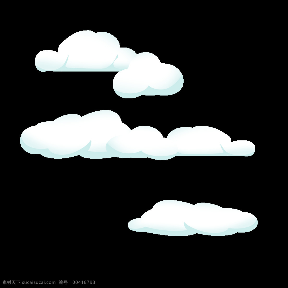云朵 装饰 线条 矢量 图案 图标 视图 ui vi 导视 光 曲线 弯曲 科技 云彩 白色 云 底纹边框 花边花纹