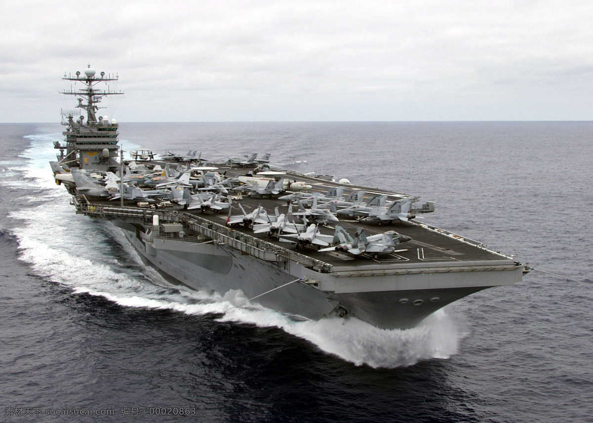 卡尔 文森 号 航空母舰 美国 舰艇 武器 海洋 美国航空母舰 军事武器 现代科技